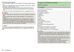 Skoda-Rapid-instruktionsbok page 72 min