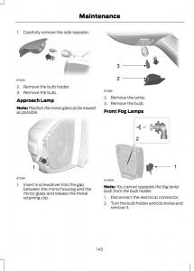 Ford-B-Max-owners-manual page 147 min