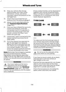 Ford-B-Max-owners-manual page 160 min