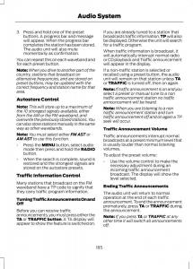 Ford-B-Max-owners-manual page 187 min