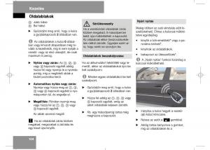 Mercedes-Benz-E-Class-W211-Kezelesi-utmutato page 106 min