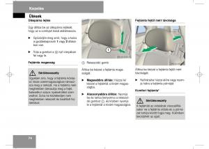 Mercedes-Benz-E-Class-W211-Kezelesi-utmutato page 76 min