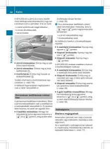 Mercedes-Benz-ML-Class-W166-Kezelesi-utmutato page 86 min