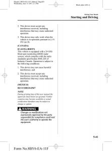 Mazda-3-II-2-owners-manual page 203 min