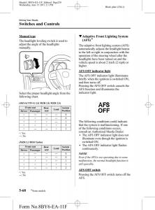 Mazda-3-II-2-owners-manual page 230 min