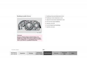 Mercedes-Benz-SL-R129-owners-manual page 249 min