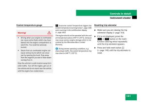 Mercedes-Benz-SL-R230-owners-manual page 142 min