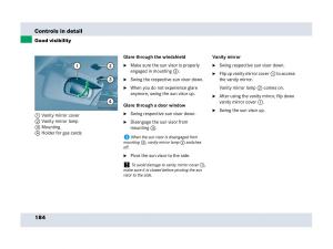 Mercedes-Benz-SLR-McLaren-R199-owners-manual page 185 min
