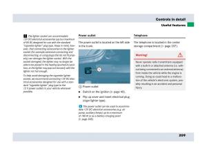 Mercedes-Benz-SLR-McLaren-R199-owners-manual page 210 min