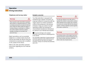 Mercedes-Benz-SLR-McLaren-R199-owners-manual page 245 min