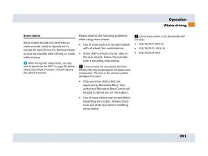 Mercedes-Benz-SLR-McLaren-R199-owners-manual page 292 min