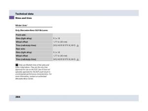 Mercedes-Benz-SLR-McLaren-R199-owners-manual page 385 min