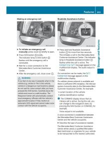 Mercedes-Benz-SLS-AMG-Coupe-Roadster-C197-owners-manual page 205 min