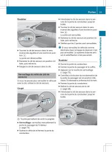 Mercedes-Benz-SLS-AMG-Coupe-Roadster-C197-manuel-du-proprietaire page 79 min