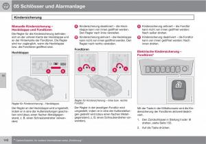 Volvo-XC90-I-1-Handbuch page 142 min