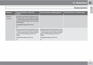 Volvo-XC90-I-1-Handbuch page 43 min