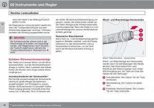 Volvo-XC90-I-1-Handbuch page 78 min