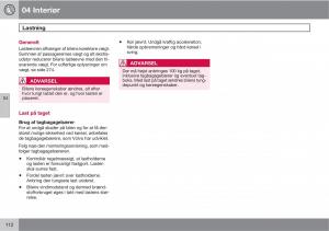 Volvo-XC90-I-1-Bilens-instruktionsbog page 114 min