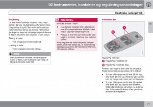 Volvo-XC90-I-1-Bilens-instruktionsbog page 73 min