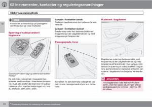 Volvo-XC90-I-1-Bilens-instruktionsbog page 74 min