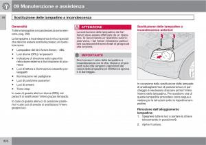 Volvo-XC90-I-1-manuale-del-proprietario page 224 min