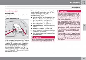 Volvo-XC90-I-1-bruksanvisningen page 113 min