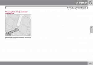 Volvo-XC90-I-1-instruktionsbok page 107 min