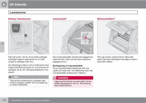 Volvo-XC90-I-1-instruktionsbok page 116 min