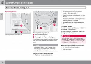 Volvo-XC90-I-1-instruktionsbok page 70 min