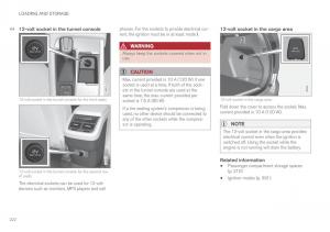 Volvo-XC90-II-2-owners-manual page 224 min