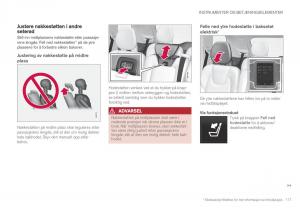 Volvo-XC90-II-2-bruksanvisningen page 119 min