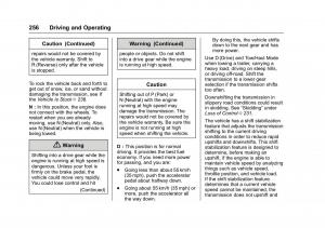 Chevrolet-GMC-Suburban-XI-11-owners-manual page 257 min