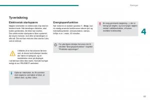 Peugeot-3008-Hybrid-Bilens-instruktionsbog page 95 min