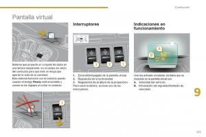 Peugeot-3008-Hybrid-manual-del-propietario page 173 min