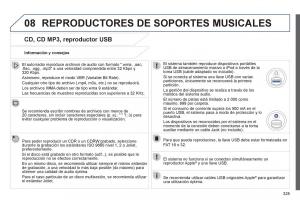 Peugeot-3008-Hybrid-manual-del-propietario page 327 min