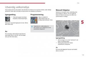 Peugeot-3008-Hybrid-bruksanvisningen page 115 min