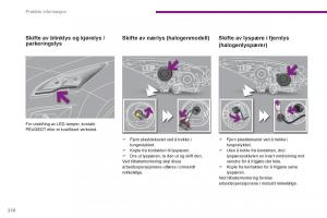 Peugeot-3008-Hybrid-bruksanvisningen page 212 min