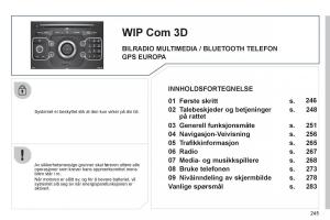 Peugeot-3008-Hybrid-bruksanvisningen page 247 min