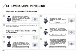 Peugeot-3008-Hybrid-bruksanvisningen page 266 min