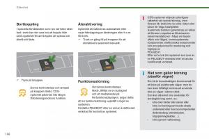 Peugeot-3008-Hybrid-instruktionsbok page 158 min