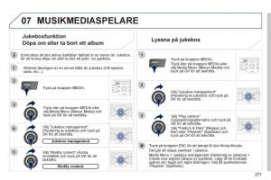 Peugeot-3008-Hybrid-instruktionsbok page 273 min