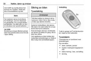 Opel-Astra-K-V-5-bruksanvisningen page 32 min