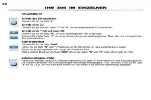 Peugeot-306-Break-PH3-Handbuch page 52 min