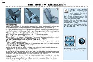 Peugeot-306-Break-PH3-Handbuch page 68 min