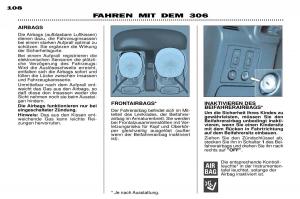 Peugeot-306-Break-PH3-Handbuch page 85 min