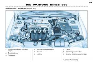 Peugeot-306-Break-PH3-Handbuch page 92 min