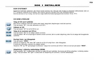 Peugeot-306-Break-PH3-Bilens-instruktionsbog page 50 min