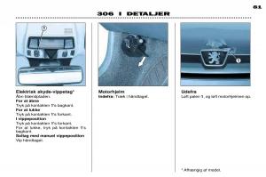 Peugeot-306-Break-PH3-Bilens-instruktionsbog page 73 min