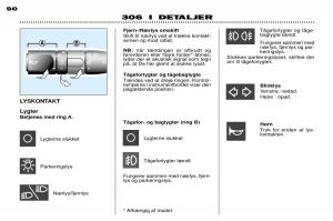 Peugeot-306-Break-PH3-Bilens-instruktionsbog page 75 min