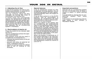 Peugeot-306-Break-PH3-owners-manual page 61 min